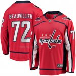 Camiseta Hockey Washington Capitals Anthony Beauvillier Primera Breakaway Rojo