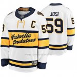 Camiseta Hockey Nashville Predators Roman Josi Breakaway Jugador 2020 Winter Classic Blanco