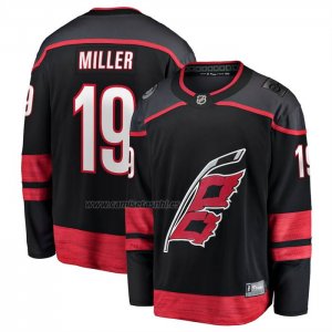 Camiseta Hockey Carolina Hurricanes Kandre Miller Primera Breakaway Negro Camiseta Hockey Carolina Hurricanes Kandre Miller Primera Breakaway Negro