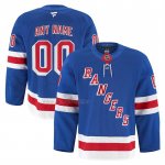 Camiseta Hockey New York Rangers Autentico Pro Personalizada Royal