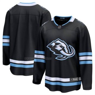 Camiseta Hockey Utah Mammoth Primera Breakaway Negro