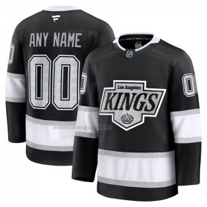 Camiseta Hockey Los Angeles Kings Primera Premium Personalizada Negro