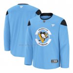 Camiseta Hockey Pittsburgh Penguins Primera Practice Azul