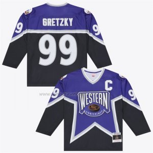 Camiseta Hockey All Star Game Wayne Gretzky 1994 Power Play Violeta