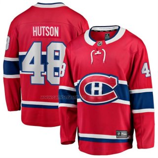 Camiseta Hockey Montreal Canadiens Lane Hutson Primera Breakaway Rojo