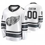 Camiseta Detroit Red Wings Personalizada 2019 All Star Blanco