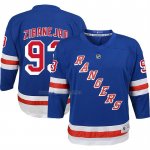 Camiseta Hockey Nino New York Rangers Mika Zibanejad Primera Replica Azul Camiseta Hockey Nino New York Rangers Mika Zibanejad Primera Replica Azul