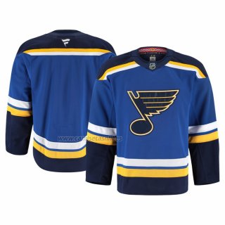Camiseta Hockey St Louis Blues Alterno Autentico Pro Azul