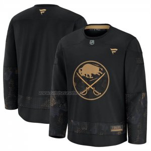 Camiseta Hockey Buffalo Sabres 2024 Military Appreciation Negro