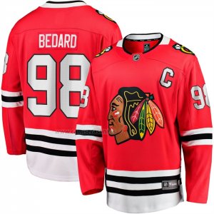 Camiseta Hockey Chicago Blackhawks Connor Bedard Primera Captains Patch Breakaway Rojo Camiseta Hockey Chicago Blackhawks Connor Bedard Primera Captains Patch Breakaway Rojo