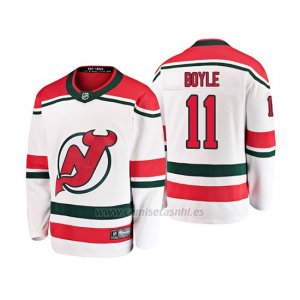 Camiseta Nino New Jersey Devils Brian Boyle Alternato Breakaway Blanco