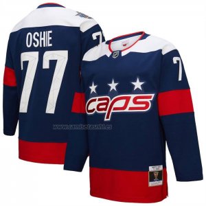 Camiseta Hockey Washington Capitals TJ Oshie Mitchell & Ness Azul