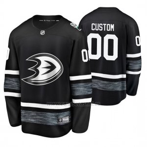 Camiseta Anaheim Ducks Personalizada 2019 All Star Negro
