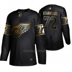 Camiseta Detroit Red Wings Andreas Athanasiou Golden Edition Autentico Negro