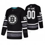 Camiseta Boston Bruins Personalizada 2019 All Star Negro