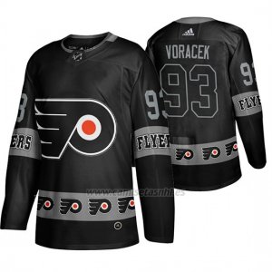 Camiseta Philadelphia Flyers Jakub Voracek Breakaway Negro