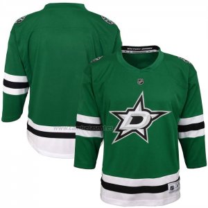 Camiseta Hockey Nino Dallas Stars Primera Replica Blank Verde
