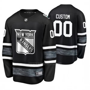 Camiseta New York Rangers Personalizada 2019 All Star Negro