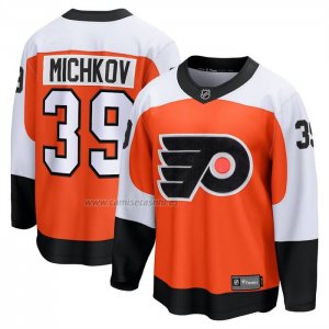Camiseta Hockey Philadelphia Flyers Matvei Michkov Primera Breakaway Naranja Camiseta Hockey Philadelphia Flyers Matvei Michkov Primera Breakaway Naranja