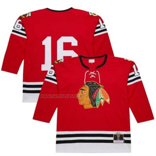 Camiseta Hockey Chicago Blackhawks Bobby 1960-61 Rojo