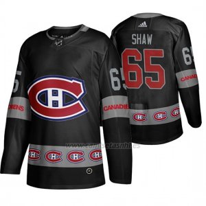 Camiseta Montreal Canadiens Andrew Shaw Breakaway Negro