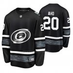 Camiseta Carolina Hurricanes Sebastian Aho 2019 All Star Negro