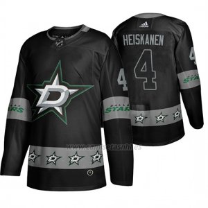 Camiseta Dallas Stars Miro Heiskanen Breakaway Negro