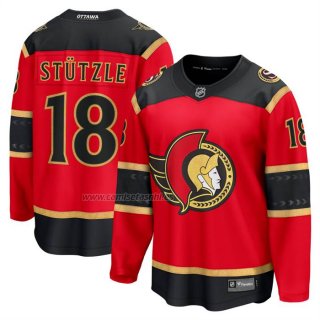 Camiseta Hockey Ottawa Senators Tim Stutzle Alterno Breakaway Rojo