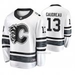 Camiseta Calgary Flames Johnny Gaudreau 2019 All Star Blanco