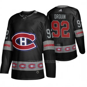 Camiseta Montreal Canadiens Jonathan Drouin Breakaway Negro