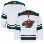 Camiseta Hockey Minnesota Wild Segunda Autentico Pro Blanco