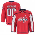 Camiseta Hockey Washington Capitals Autentico Pro Personalizada Rojo
