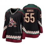 Camiseta Mujer Arizona Coyotes Jason Demers Heritage Alternato Breakaway Negro