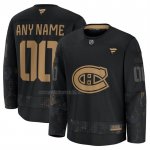 Camiseta Hockey Montreal Canadiens 2024 Military Appreciation Personalizada Negro