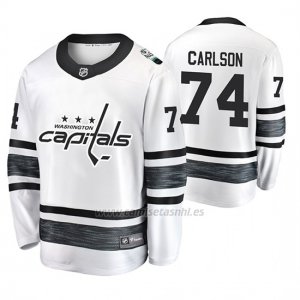 Camiseta Washington Capitals John Carlson 2019 All Star Blanco