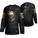Camiseta Buffalo Sabres Conor Sheary Golden Edition Autentico Negro