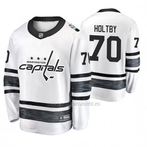 Camiseta Washington Capitals Braden Holtby 2019 All Star Blanco