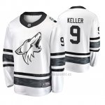 Camiseta Arizona Coyotes Clayton Keller 2019 All Star Blanco