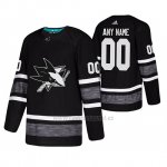 Camiseta San Jose Sharks Personalizada 2019 All Star Negro2