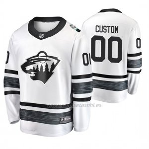 Camiseta Minnesota Wild Personalizada 2019 All Star Blanco