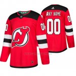 Camiseta New Jersey Devils Personalizada Primera Adidas Rojo