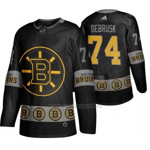 Camiseta Boston Bruins Jake Debrusk Breakaway Negro