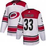 Camiseta Hockey Carolina Hurricanes 33 Scott Darling 2019-20 Segunda Autentico Blanco