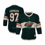 Camiseta Hockey Nino Minnesota Wild Kirill Kaprizov Primera Replica Verde Camiseta Hockey Nino Minnesota Wild Kirill Kaprizov Primera Replica Verde