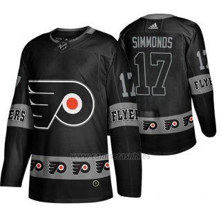 Camiseta Philadelphia Flyers Wayne Simmonds Breakaway Negro