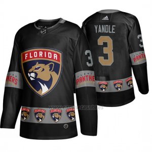Camiseta Florida Panthers Keith Yandle Breakaway Negro
