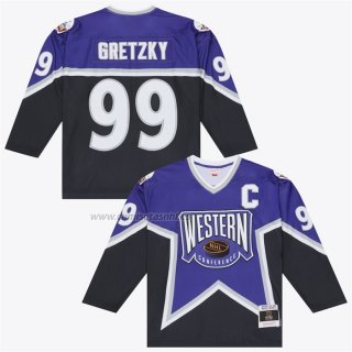 Camiseta Hockey All Star Game Wayne Gretzky 1994 Power Play Violeta