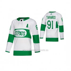 Camiseta Nino Toronto St. Patricks John Tavares Blanco