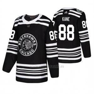 Camiseta Chicago Blackhawks Patrick Kane Winter Classic Adidas Negro
