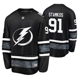 Camiseta Tampa Bay Lightning Steven Stamkos 2019 All Star Negro